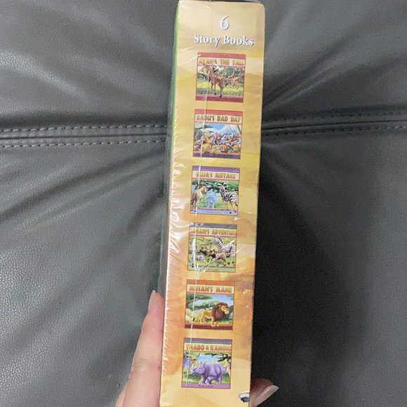 NEW CREATIVE KIDS - TALES FROM THE SERENGETI 6 STORY BOOKS + READ ALONG DVD & CD - Picture 4 of 5